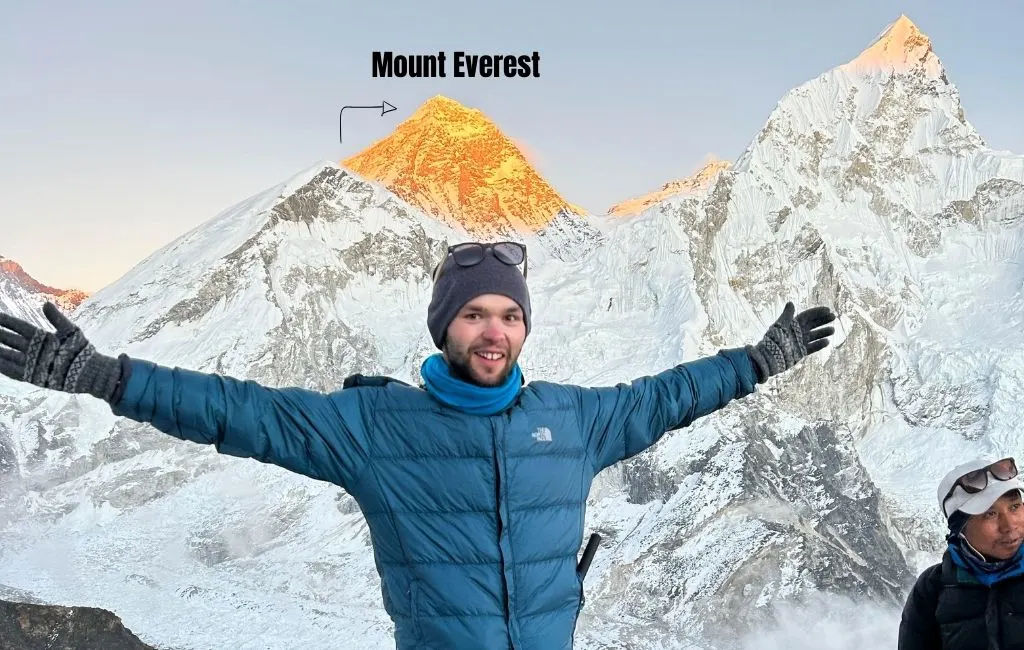 Mount Everest seen from Kalapathhar on Everest Base Camp Trek