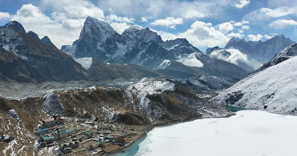 Gokyo lake view from Gokyo ri