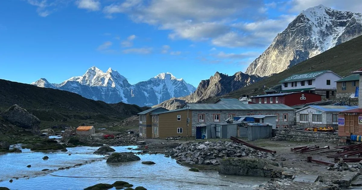 Tea houses during the everest base camp 