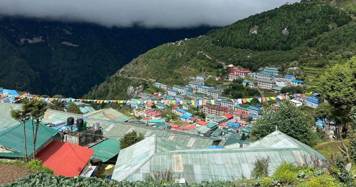 Namche Bazzar view 