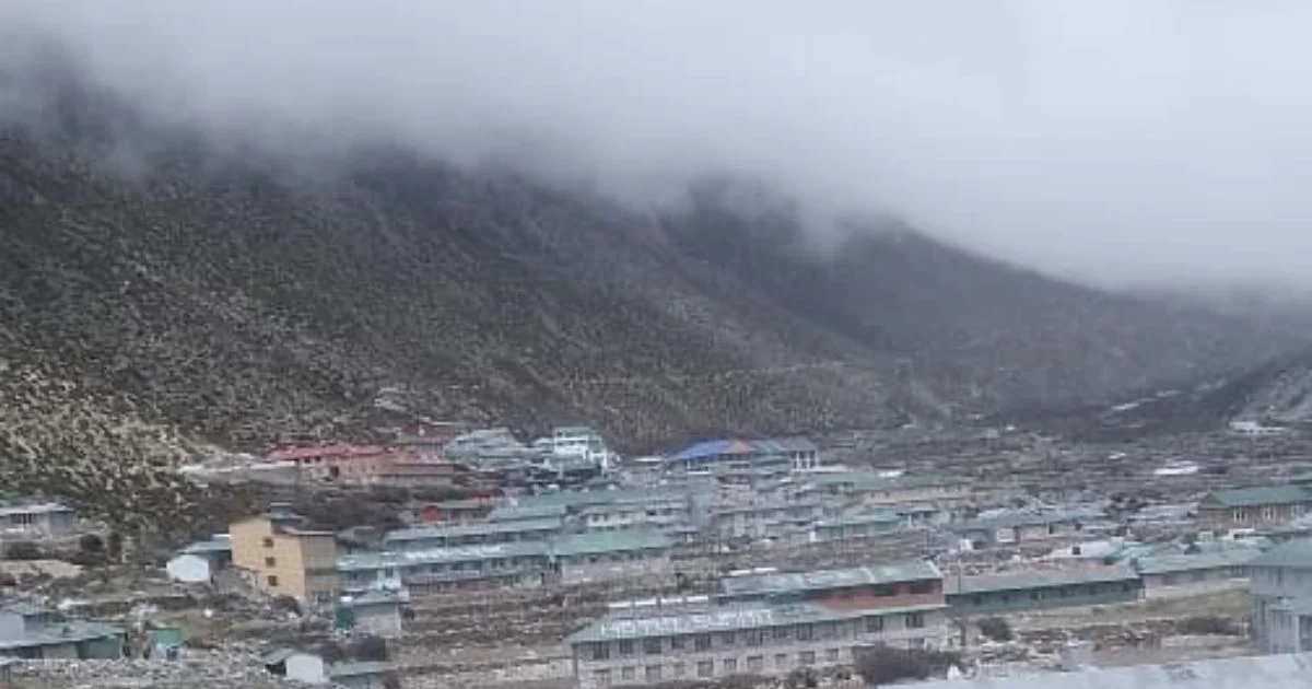 Weather condition of Pheriche village