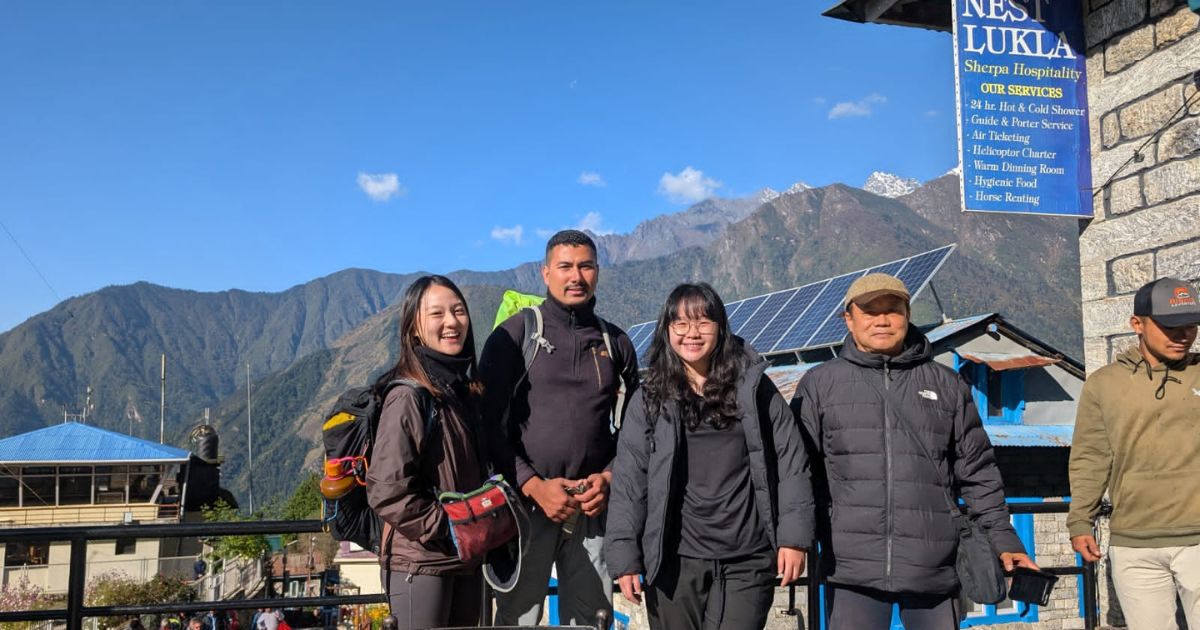 Guided trek in nepal