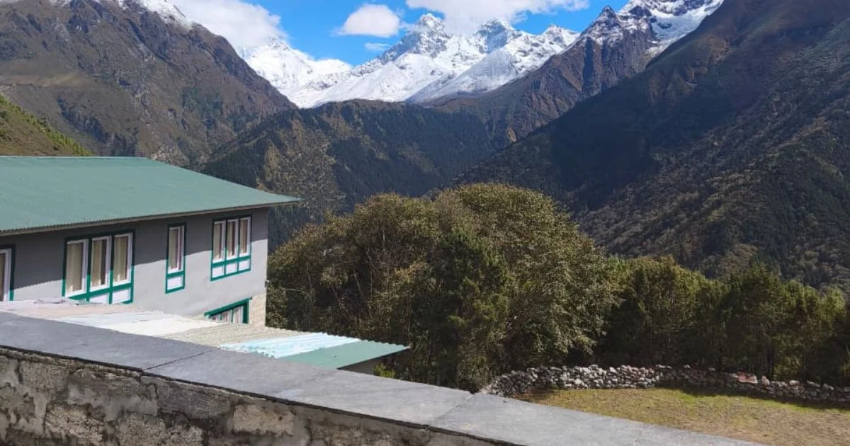 Mt everest view from Everest view hotel