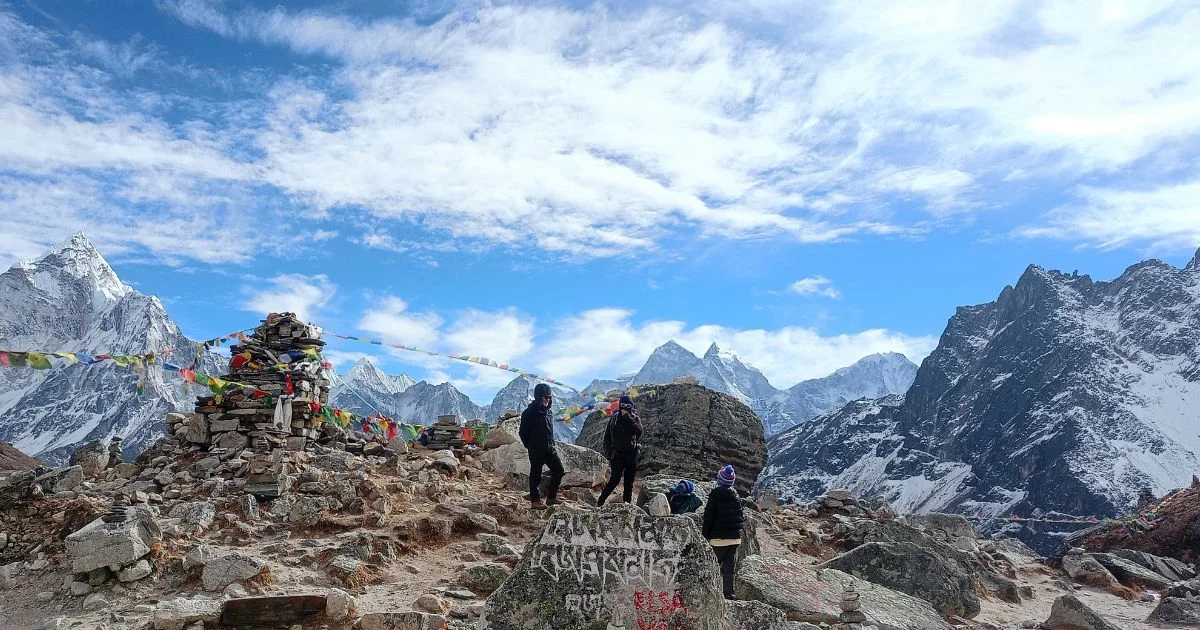 Mountain View during the everest Trek