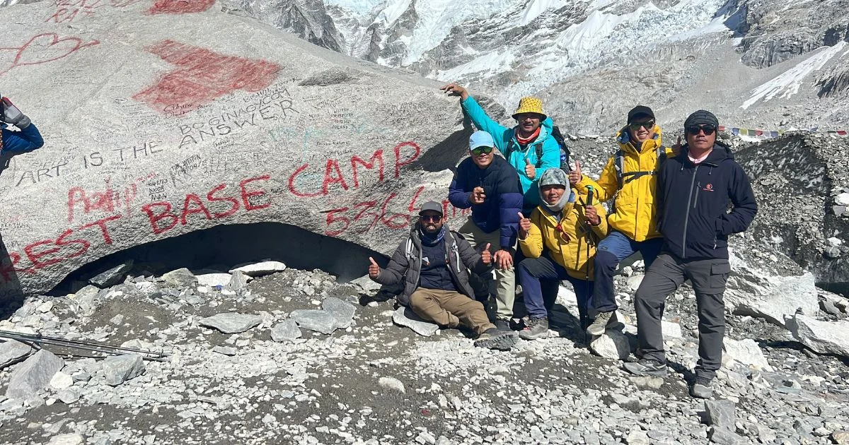 Everest base camp 