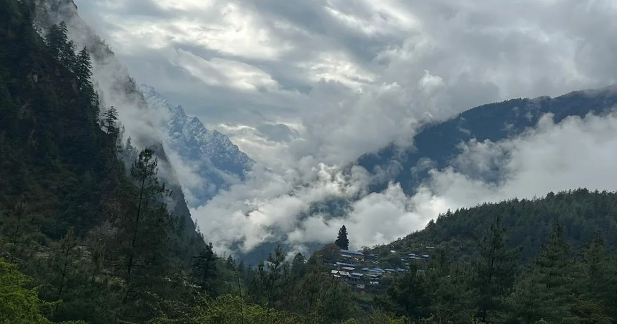 Syala during the manaslu circuit trek