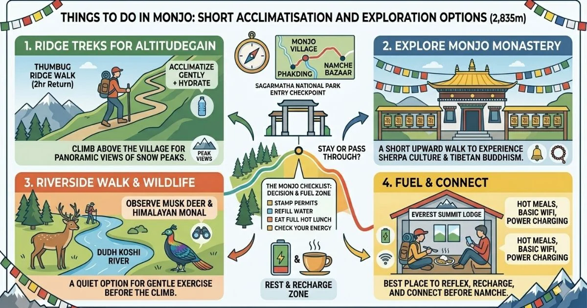 Infography: Things to do in Manjo
