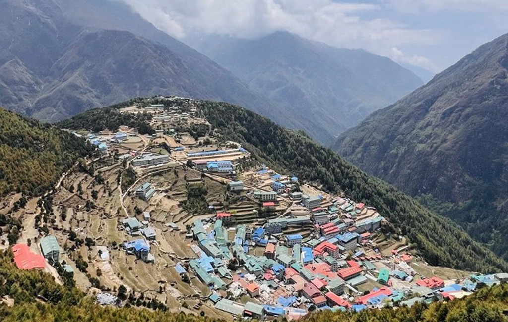 Namche Bazzar Gateway to Mr. Everest