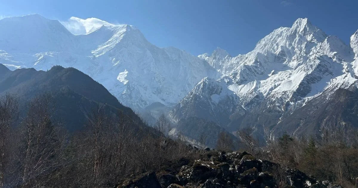 Mountain views in Everest regions