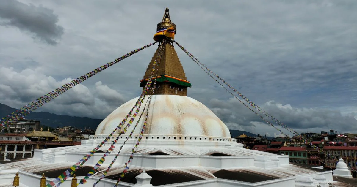 Bouddhanath Stupa an UNESCO world heritage site