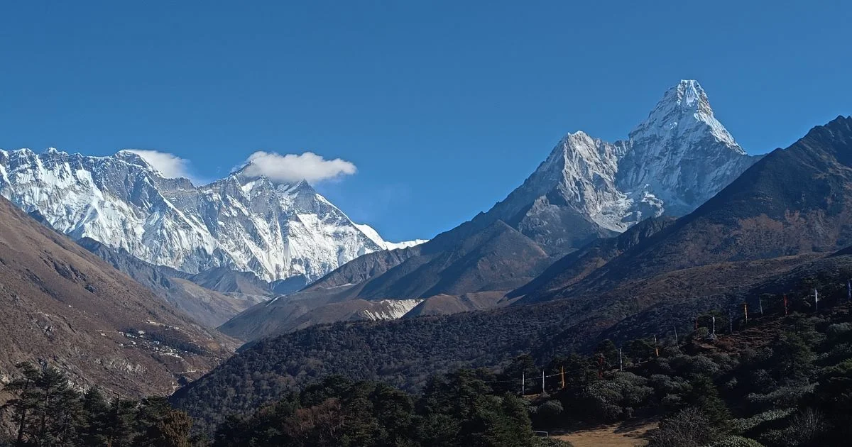 Exploring Hotel Everest view with beautiful mountain 