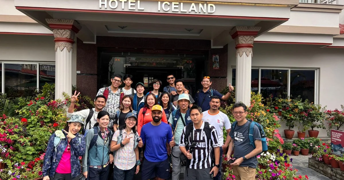 Staying at the hotel in pokhara during the Mardi himal trek