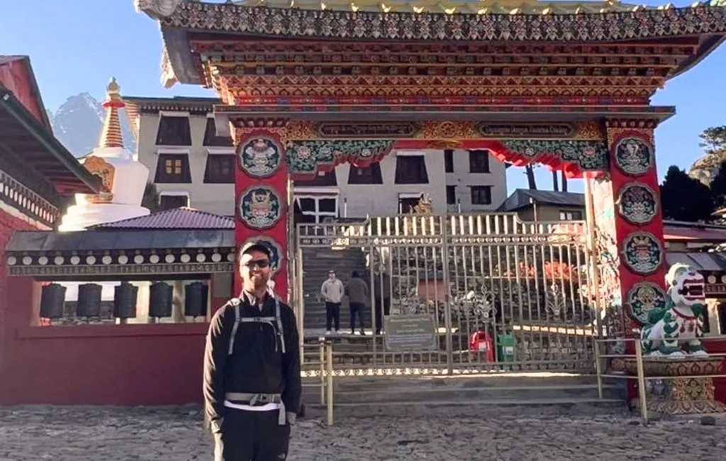 Tengboche Monastery on the day 4