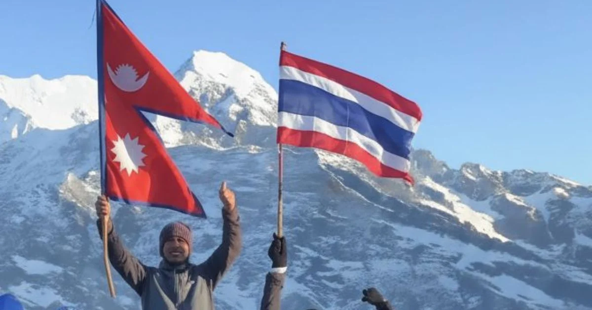 Mountain view from mardi himal view point