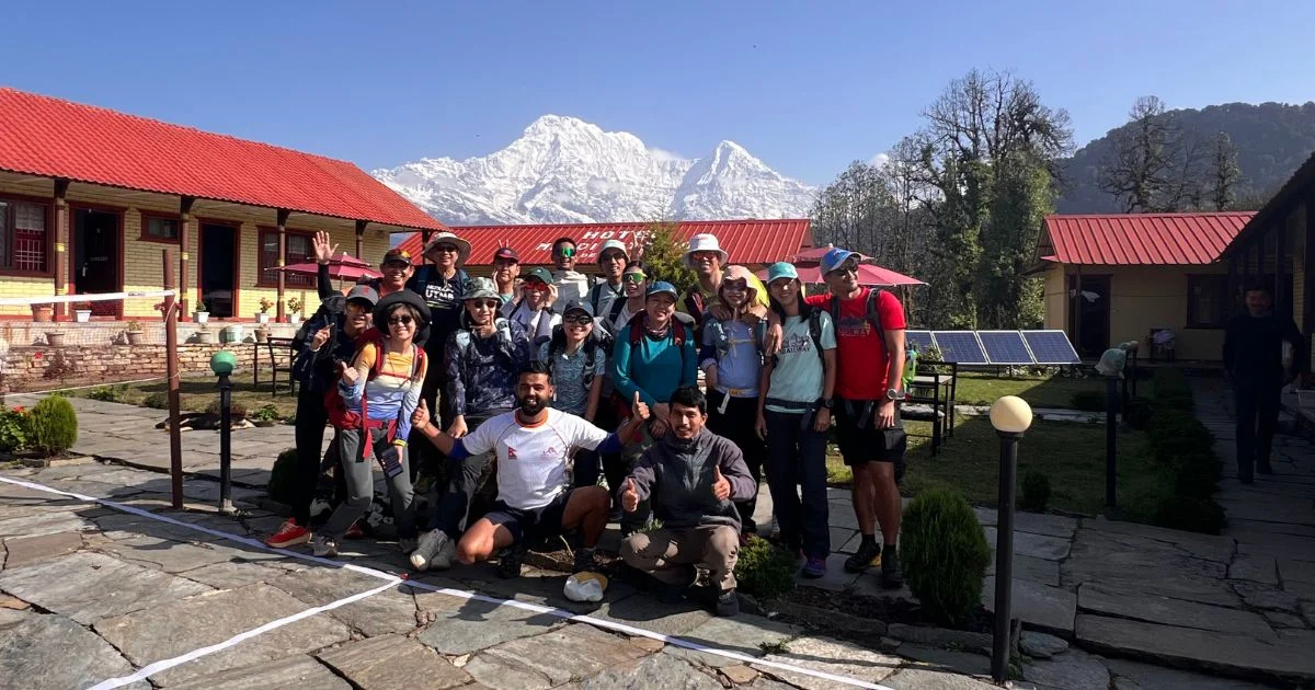 Accomodation during the mardi himal trek