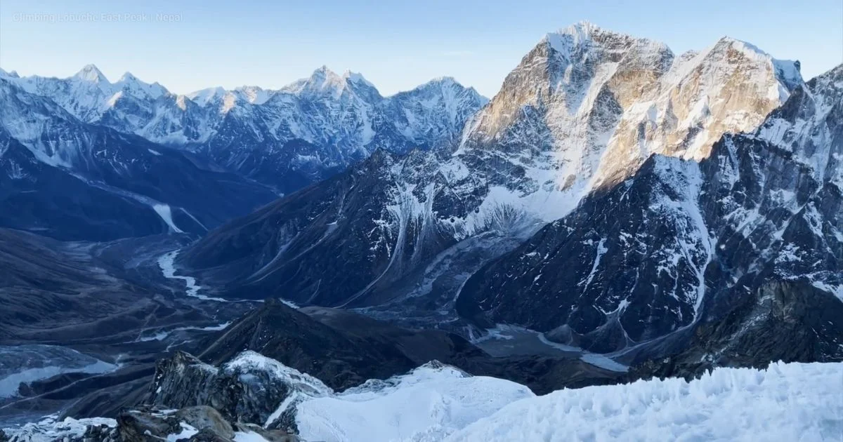 Mountain View from Lobuche Peak