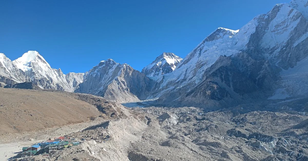 On the way to everest base camp