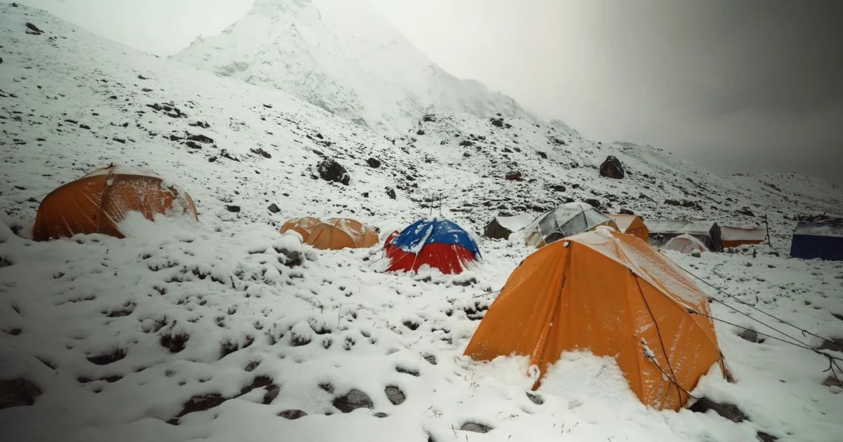 Island peak Base camp