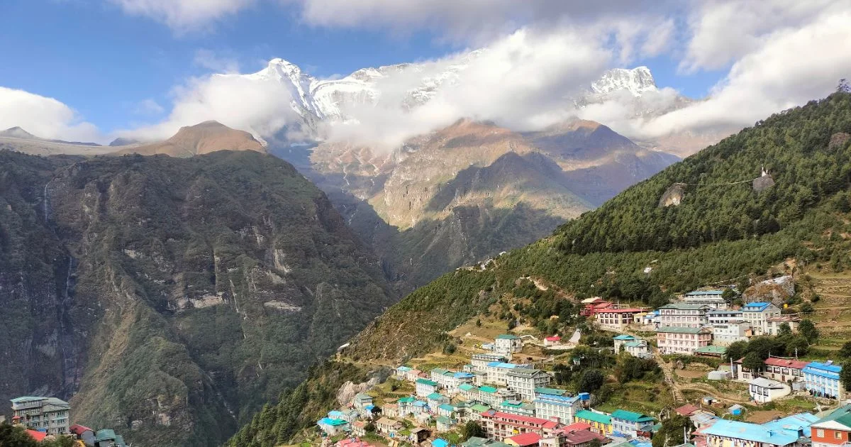 Namche bazzar Gateway to mt everest