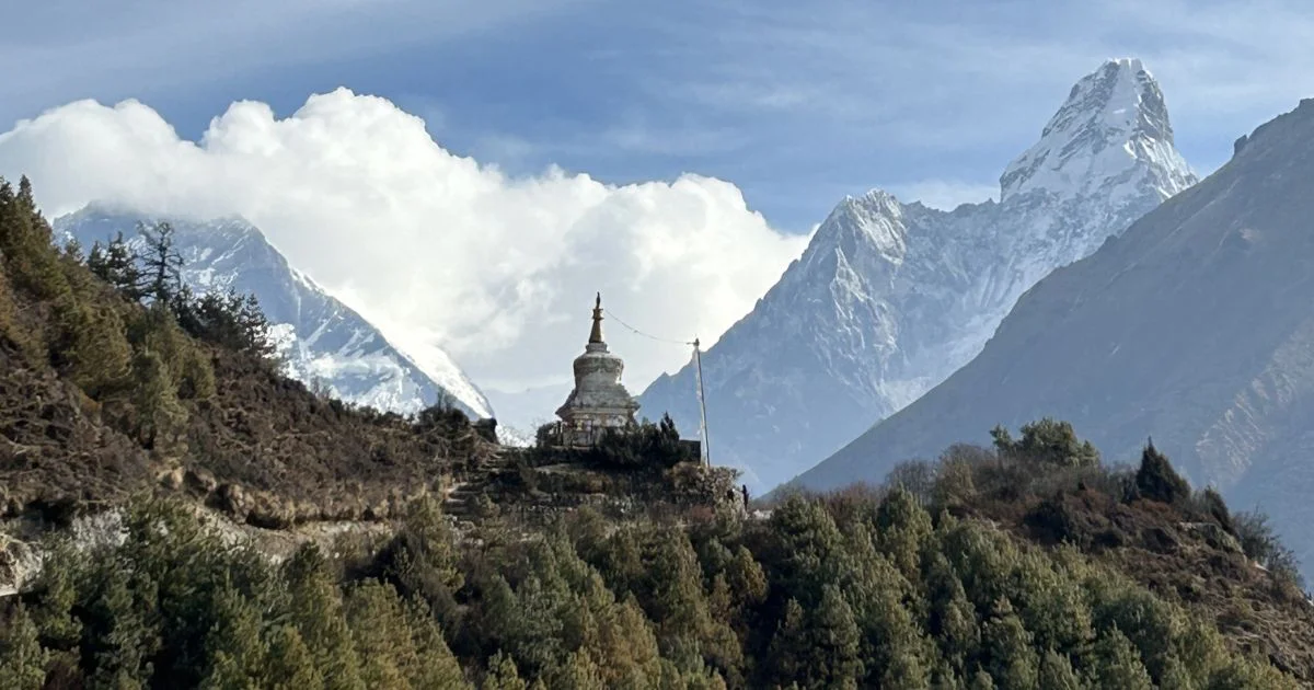 On the way to Everest Base Camp