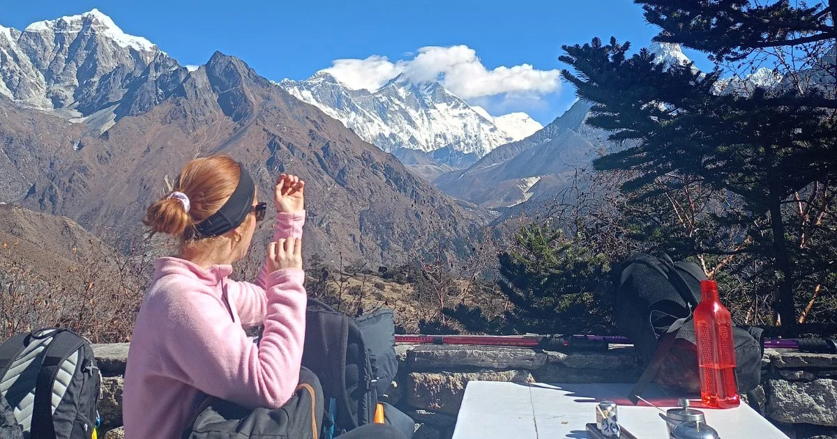 Mountain View see from Hotel Everest view