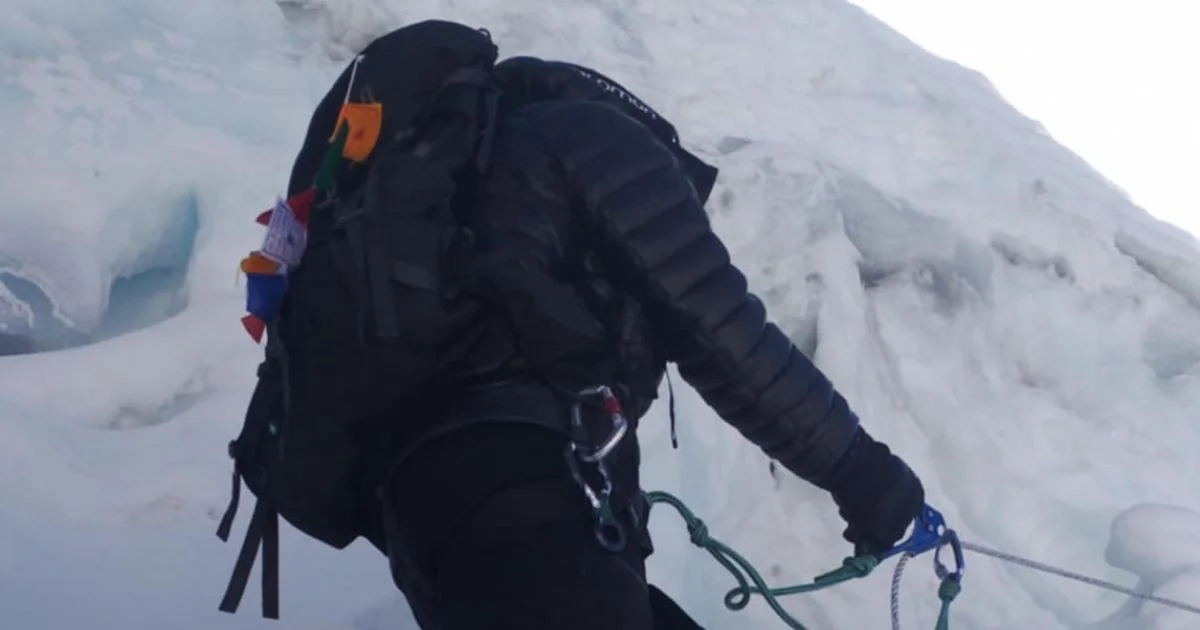 Climbing Island Peak 
