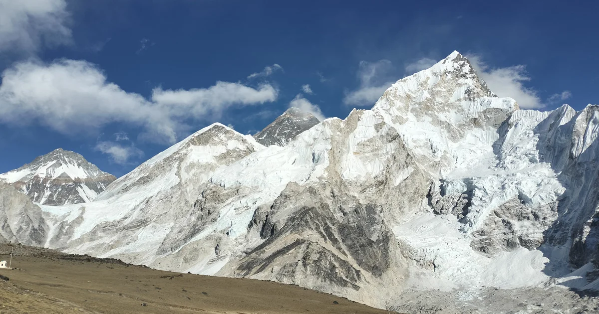 mt everest see from kalapatter