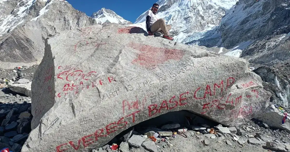 Final Destination of Everest base camp