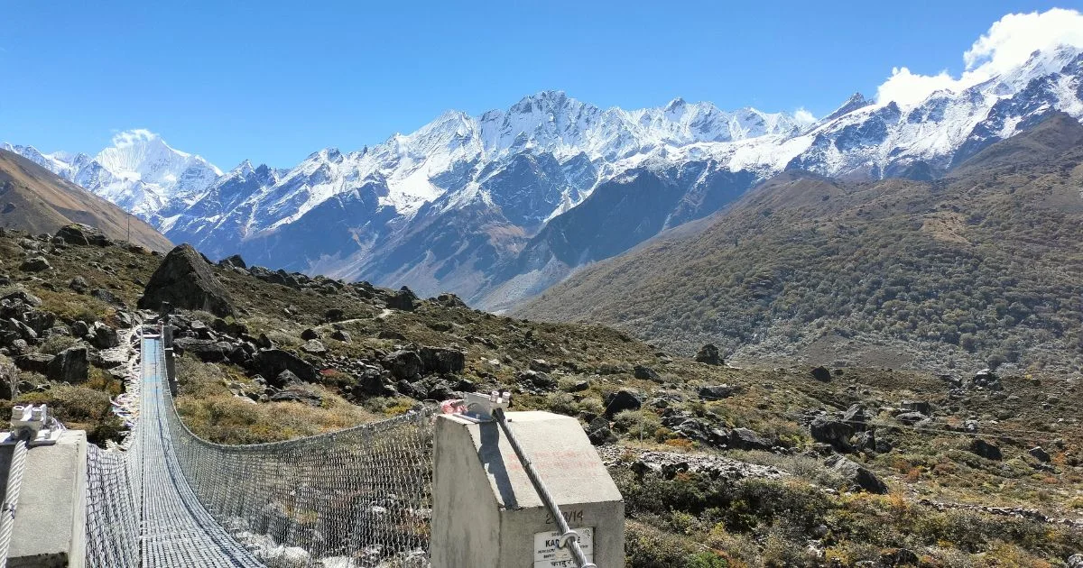 Langtang trek in Nepal