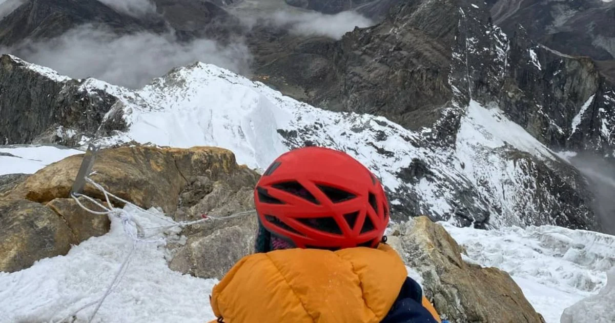 view from island peak