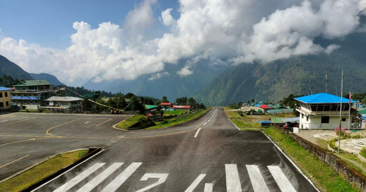 Lukla airport khumbu region