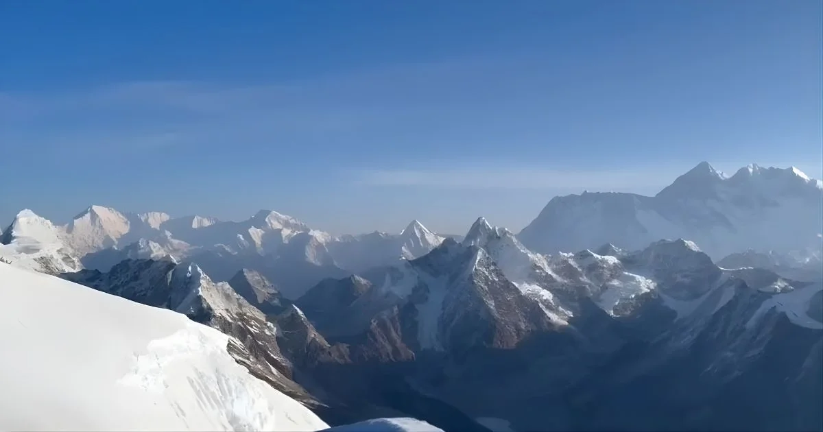 Mountain View from Mera Peak Summit