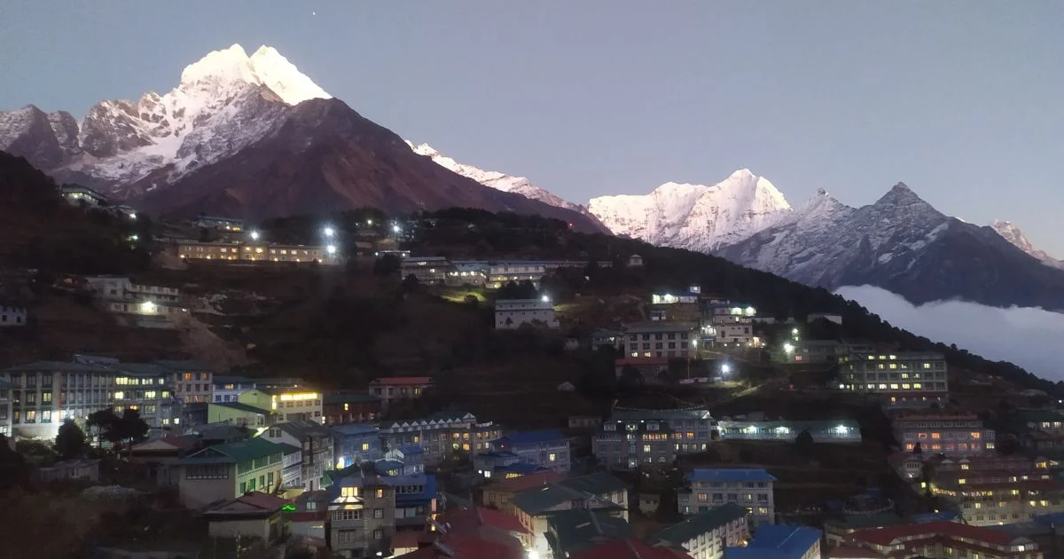 Namche Bazaar - one of the major Attraction on Mt. everest trek