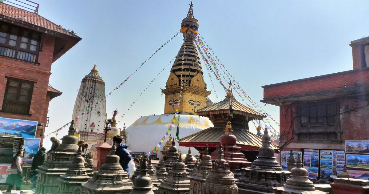Swayambhu Stupa - Well known as Monkey Temple