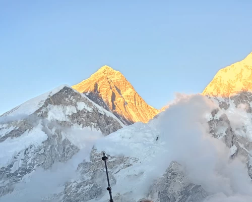Closeup View Of Mt Everest