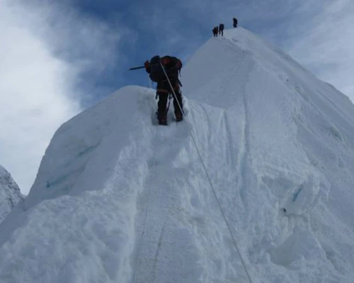 Island Peak Climbing With K