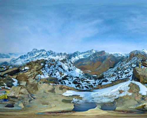 Khumbu Himalayan Ranges Nepal