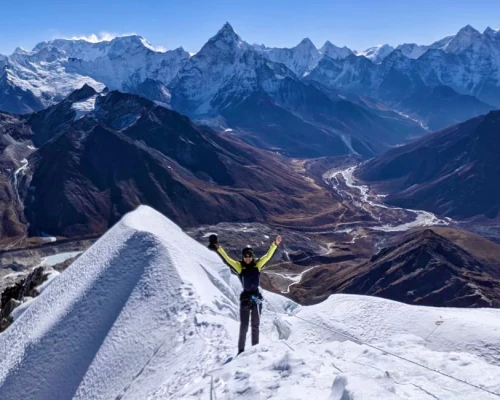Lobuche Peak Climbing Banner