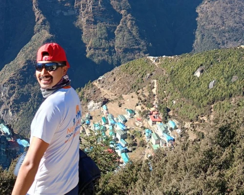 Namche Bazzar View