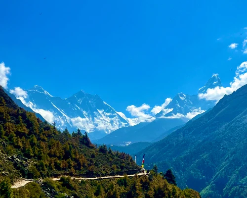 On The Way To Everest Base Camp Trek